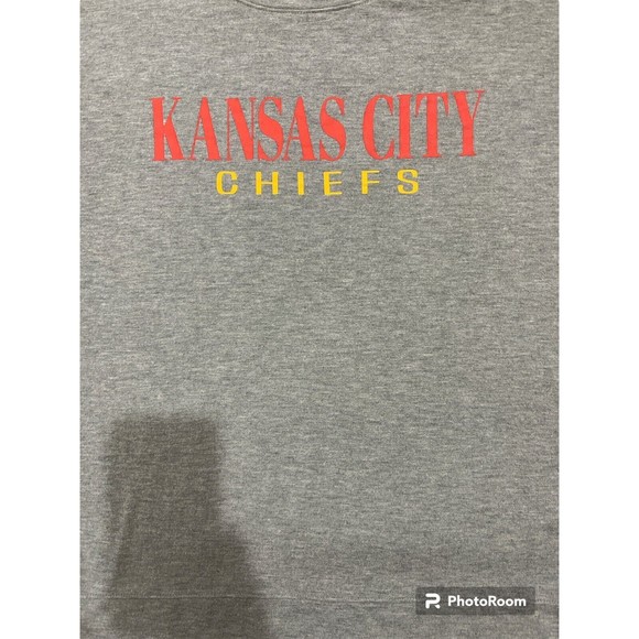 NFL Kansas City Chiefs Sweater Women’s Gray Size Medium - Picture 3 of 6